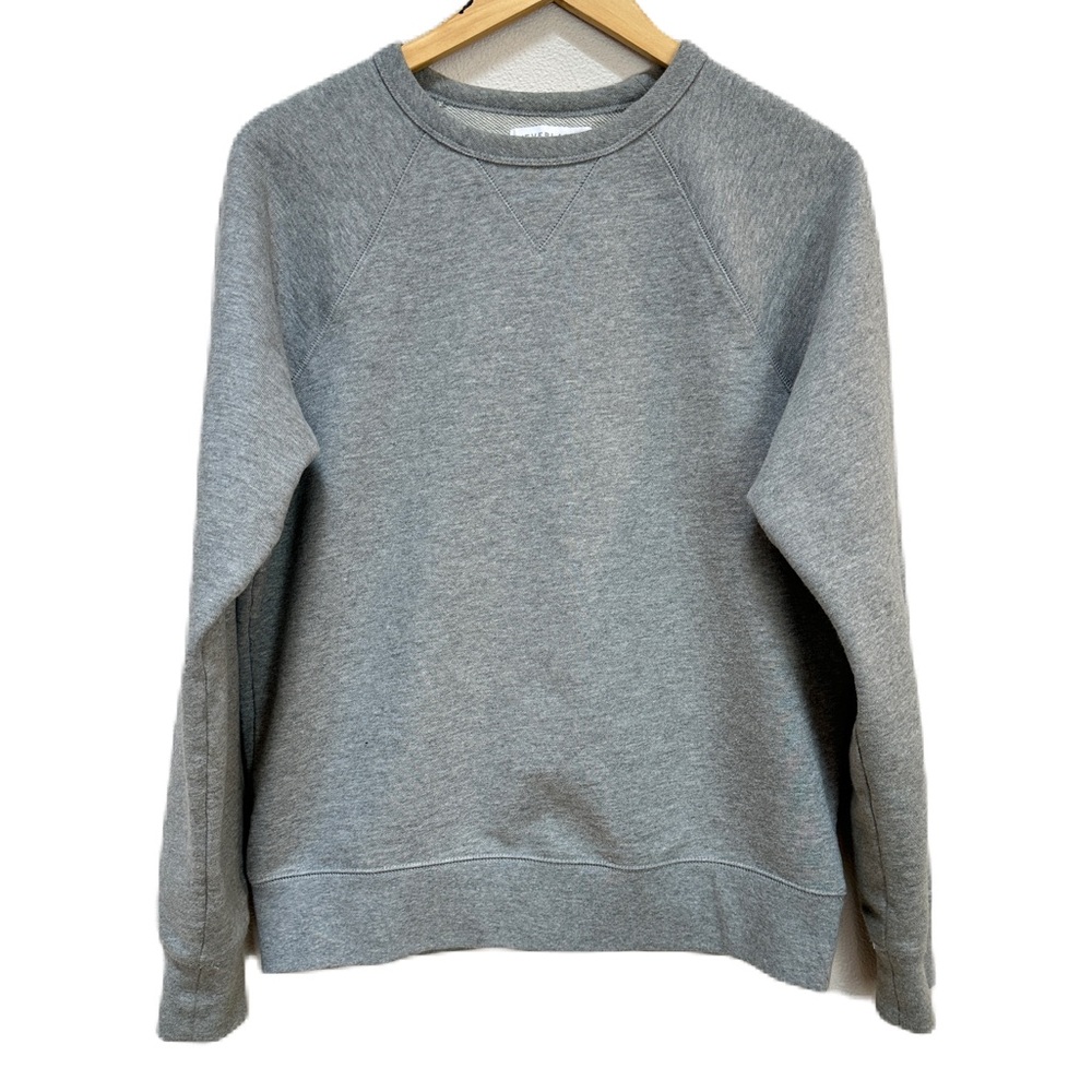Everlane The Classic French Terry Crew Sweatshirt Heather Grey Men’s Small